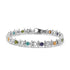 Bracciale Tennis Argento 925 Zirconi Maschere Michele Affidato BR-AP-000372