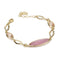 Bracciale Boccadamo XB1060D Placcato Oro Cristalli Peach