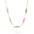 Collana Boccadamo XGR764D Placcata Oro Cristalli Multicolor