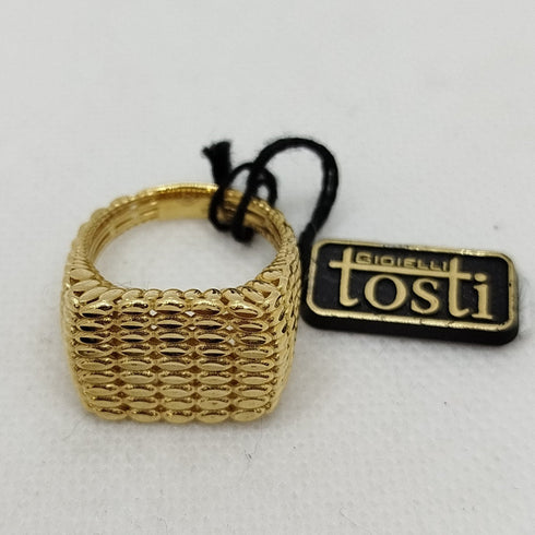 Anello a fascia oro giallo 18k 6.50 gr | Gioiellitosti.it