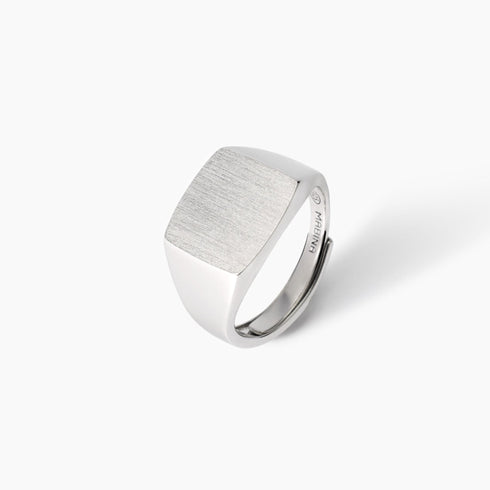 Anello argento uomo Mabina 523446 Satinato | Gioiellitosti.it