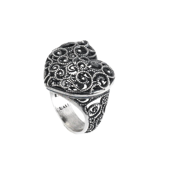 Anello cuore argento 925 SUALI' BM2732/14 | Gioiellitosti.it