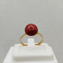 Anello in corallo e oro 18k 2.90 gr | Gioiellitosti.it