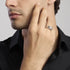 Anello Mabina 523356 Argento 925 Zircone Bianco NEW RETRÒ Uomo | Gioielli Tosti