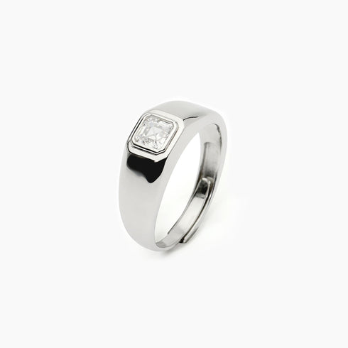 Anello Mabina 523356 Argento 925 Zircone Bianco NEW RETRÒ Uomo | Gioielli Tosti