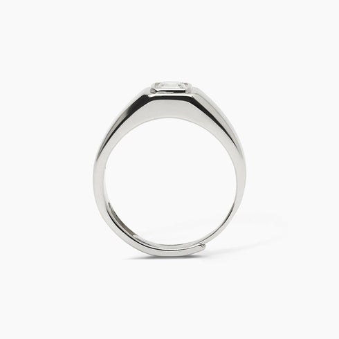 Anello Mabina 523356 Argento 925 Zircone Bianco NEW RETRÒ Uomo | Gioielli Tosti