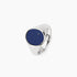 Anello Mabina 523497 Argento 925 Rodiato Lapis Blu KINGSTONE Uomo | Gioielli Tosti