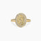 Anello Mabina 523518 Argento 925 Dorato Madonnina Donna | Gioielli Tosti