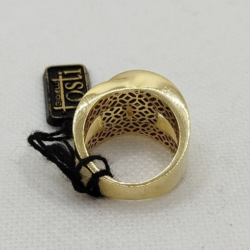 Anello oro fascia larga 18 carati 6.0 gr | Gioiellitosti.it