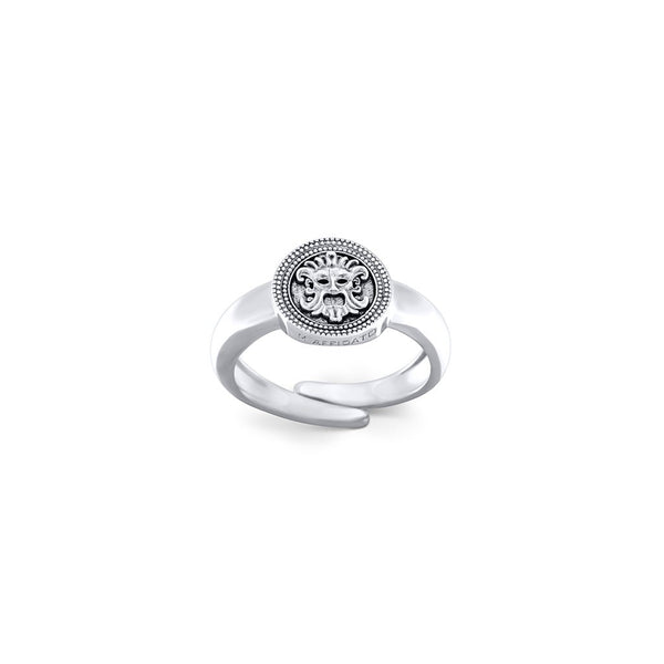 Anello Unisex Argento 925 Maschera Apotropaica Michele Affidato AN-EN-000001 | Gioielli Tosti