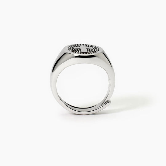Anello Uomo Mabina 523226 Argento 925 Croce e borchie | Gioiellitosti.it