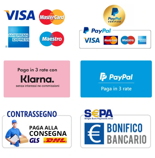  banner pagamento  payapl  klarna gioielli tosti
