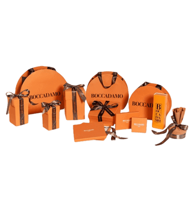 Packaging originale Bracciale perle colorate cristalli Swarovski Boccadamo BR405CH