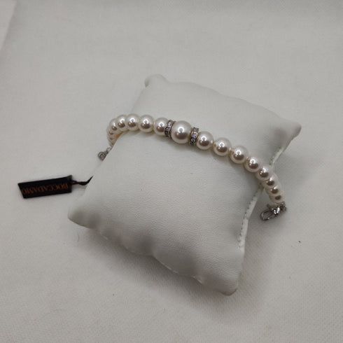 Bracciale argento con perle naturali Boccadamo BR584 | Gioiellitosti.it
