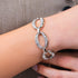 Bracciale Boccadamo XB1052 Bronzo Rodiato con Cristalli | Gioielli Tosti