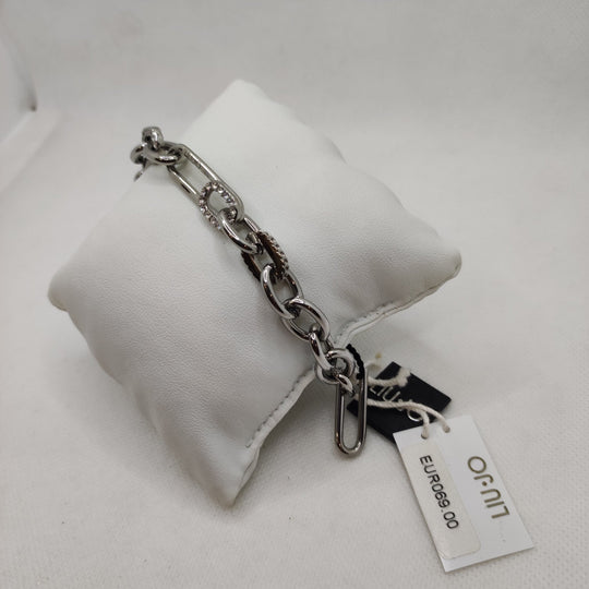 Bracciale Liu Jo LJ1285 catena in acciaio con cristalli | Gioiellitosti.it — Product detail view