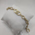 Bracciale Liu Jo LJ2202 maglia acciaio color oro | Gioiellitosti.it
