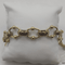 Bracciale Liu Jo LJ2213 catena maglia acciaio color oro | Gioiellitosti.it