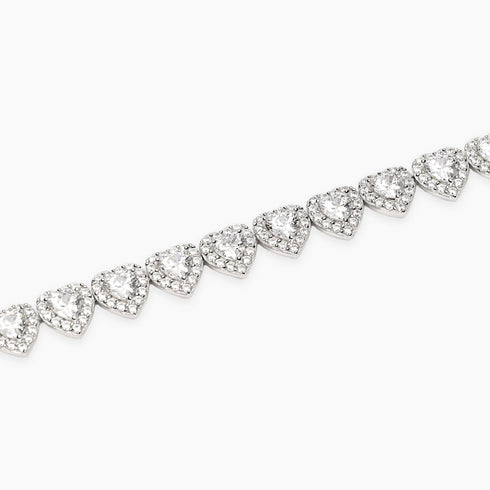 Bracciale Mabina 534115 Argento 925 con Zirconi a Cuore LOVE AFFAIR | Gioielli Tosti