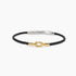 Bracciale Mabina 534144 Lab Leather Argento 925 Uomo | Gioielli Tosti