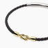 Bracciale Mabina 534144 Lab Leather Argento 925 Uomo | Gioielli Tosti