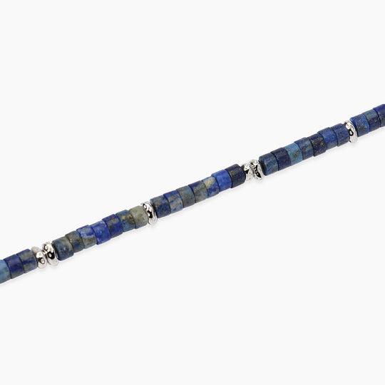 Bracciale Mabina 534152 Argento 925 Lapis Blu BEACH PARTY Uomo | Gioielli Tosti — Product detail view
