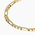 Bracciale Mabina 534159 Argento 925 Dorato Catena Figaro MILLENNIUM | Gioielli Tosti