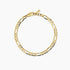 Bracciale Mabina 534159 Argento 925 Dorato Catena Figaro MILLENNIUM | Gioielli Tosti