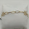 Bracciale oro 18k donna ciondolo fiore 20 cm 3.10 gr | Gioiellitosti.it