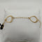 Bracciale oro 18k maglia con ciondoli 20 cm 3.50 gr | Gioiellitosti.it
