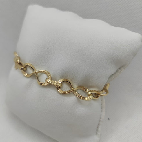 Bracciale oro 18k maglia larga 4,20 gr | Gioiellitosti.it