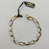 Bracciale oro 18k maglia ovale lucida bicolore 21 cm 4.80 gr | Gioielli Tosti