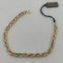 Bracciale oro 18k maglia torchon tre colori 20 cm 3,70 gr | Gioiellitosti.it