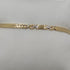 Bracciale Oro 18k uomo semirigido lucido oro bianco oro giallo 21 cm 5,50gr | Gioiellitosti.it