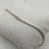 Bracciale Oro Bianco 18k Tennis con zirconi 19.5 cm 7.10 gr | Gioiellitosti.it