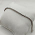 Bracciale oro Bianco 18k tennis zirconi bianchi 19 cm 8.60 gr | Gioiellitosti.it