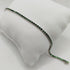 Bracciale oro Bianco 18k tennis zirconi verdi 19.5 cm 3.90 gr | Gioiellitosti.it