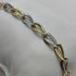 Bracciale oro maglia intrecciata bicolore 21 cm 4.90 gr | Gioielli Tosti