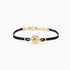Bracciale uomo Mabina 534142 Argento 925 Nylon Rosa dei Venti | Gioielli Tosti