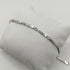 Bracciale Uomo Oro 18k bianco semirigido 21 cm 4.30 gr | Gioiellitosti.it
