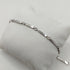 Bracciale Uomo Oro 18k bianco semirigido 21 cm 4.30 gr | Gioiellitosti.it