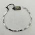Bracciale Uomo Oro 18k bianco semirigido 21 cm 4.30 gr | Gioiellitosti.it