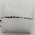 Bracciale Uomo Oro 18k bianco semirigido 21 cm 4.30 gr | Gioiellitosti.it