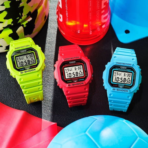 Casio G - Shock DW - 5600EP - 4ER Orologio Multifunzione | Gioiellitosti.it