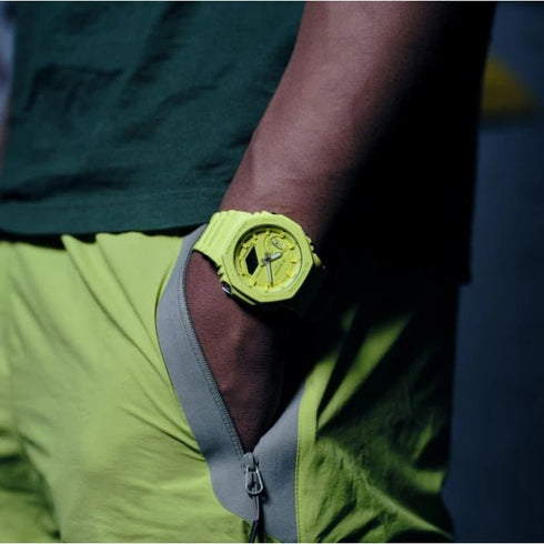 Casio G - Shock GA - 2100 - 9A9ER Multifunzione WR 200M | Gioiellitosti.it