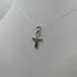 Ciondolo Croce Ankh Oro 18 kt Bianco 2.00 gr | Gioielli Tosti