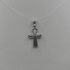 Ciondolo Croce Ankh Oro 18 kt Bianco 2.00 gr | Gioielli Tosti