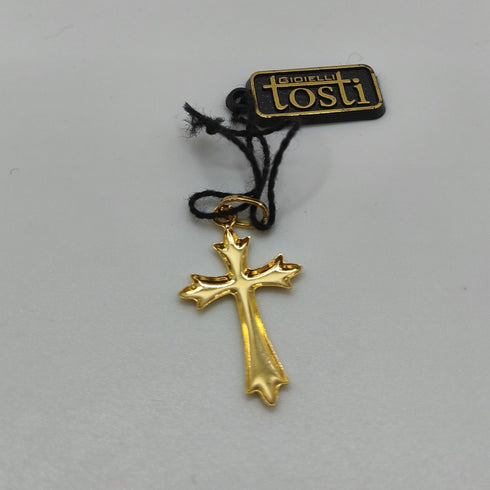 Ciondolo Croce oro 18 kt 0.70 gr | Gioielli Tosti