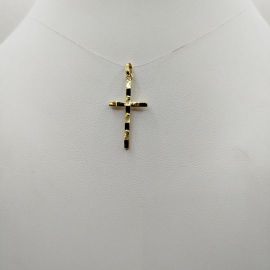 Ciondolo Croce oro 18 kt 1.90 gr | Gioiellitosti.it — Vista dettaglio prodotto originale