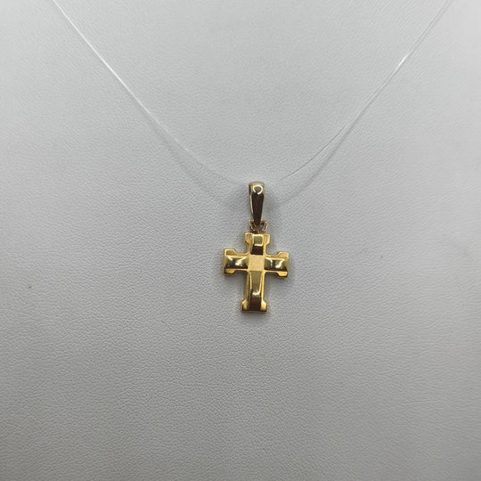 Ciondolo Croce oro 18 kt Classica 1.40 gr | Gioielli Tosti — Vista dettaglio prodotto originale